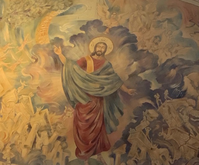 Jesus Last Judgment Lanier Stone Chapel.JPG